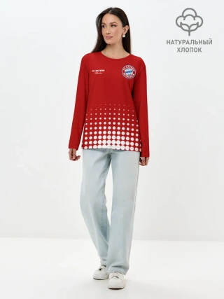 Лонгслив женский. Хлопок / Бавария