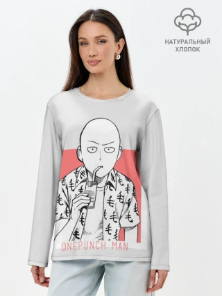 Лонгслив женский. Хлопок / Saitama