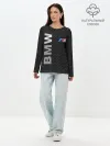 Лонгслив женский. Хлопок / BMW