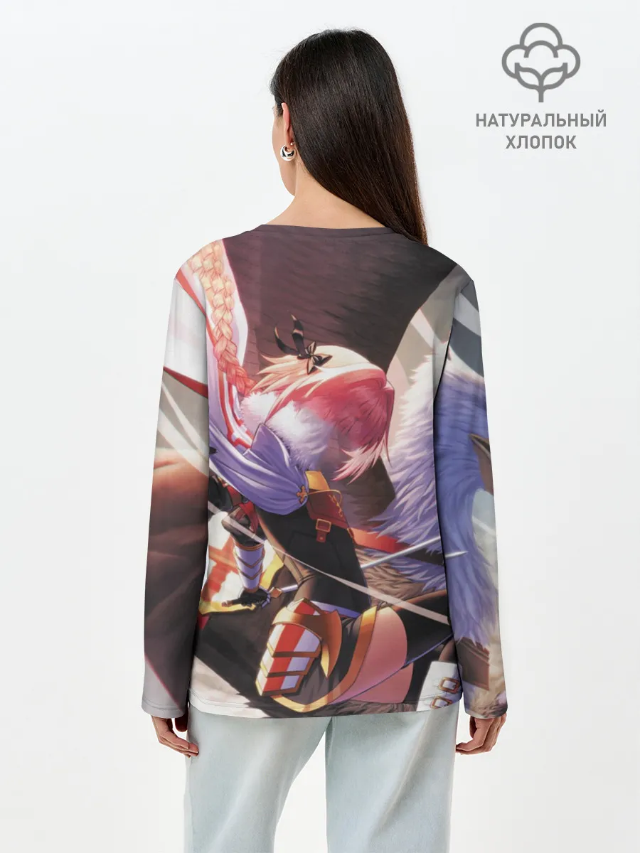 Лонгслив женский. Хлопок / Grand Order