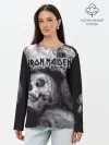 Лонгслив женский. Хлопок / Iron Maiden