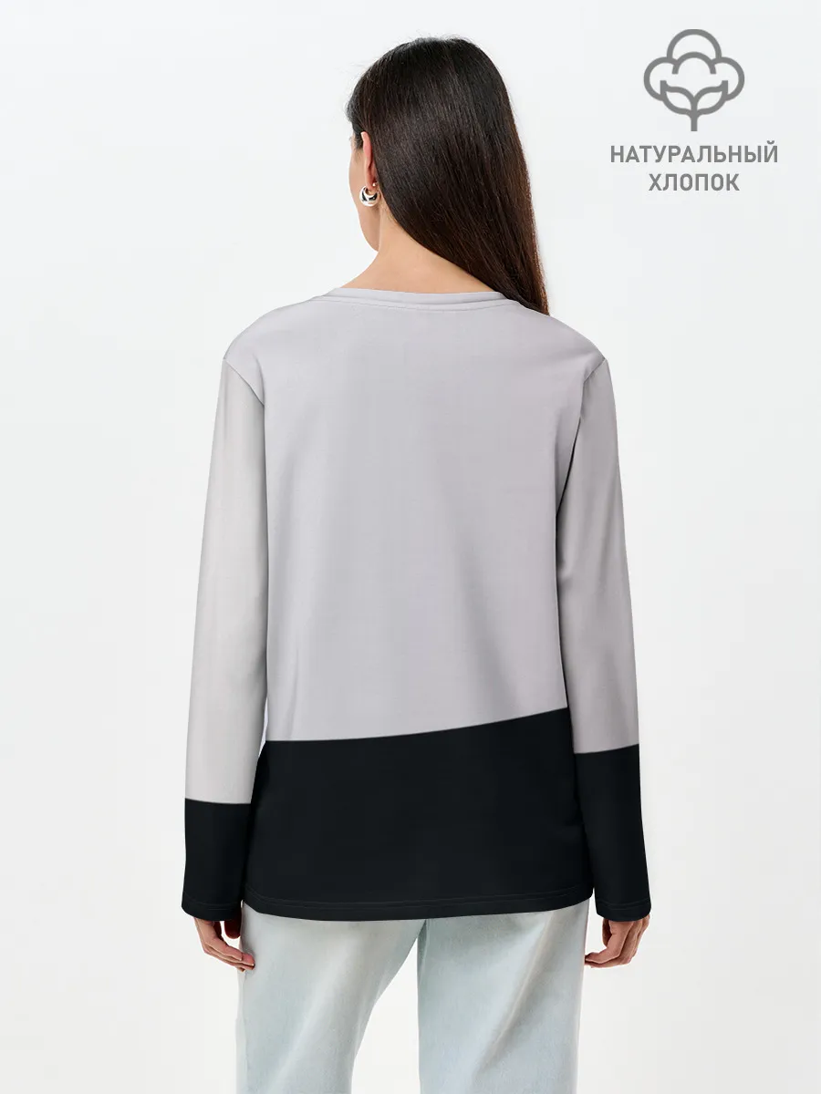 Лонгслив женский. Хлопок / Sasha Grey LOVE