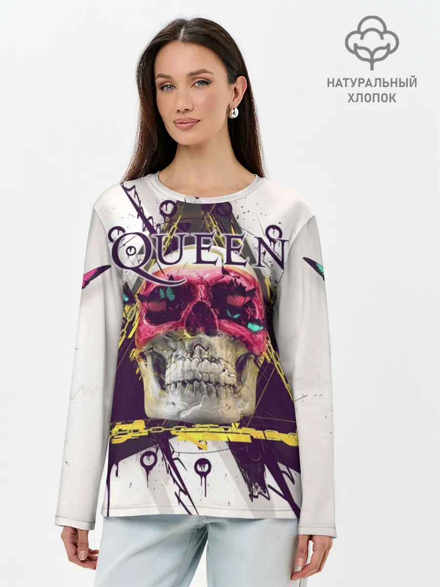 Лонгслив женский. Хлопок / Queen