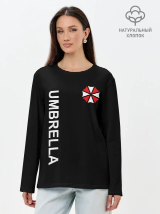 Лонгслив женский. Хлопок / UMBRELLA CORP