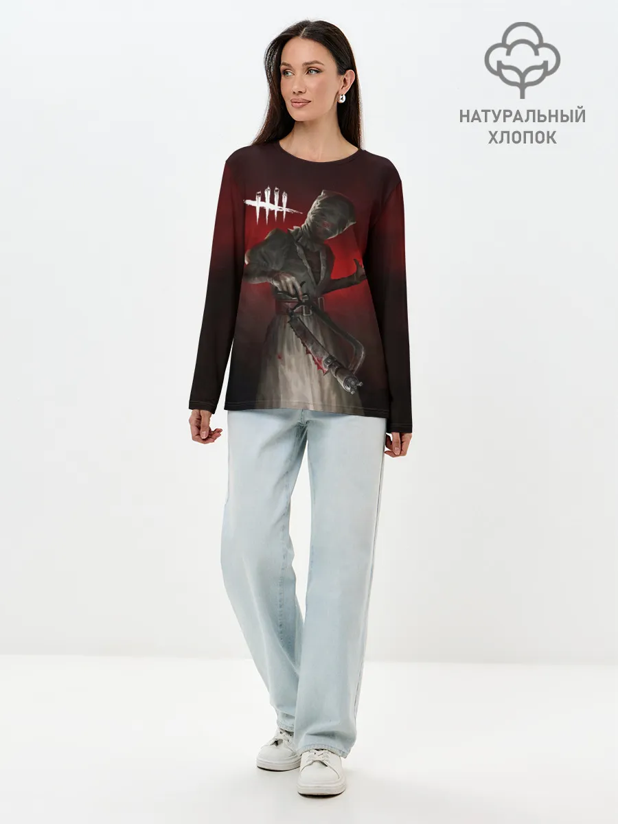 Лонгслив женский. Хлопок / Dead by Daylight