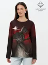 Лонгслив женский. Хлопок / Dead by Daylight