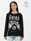 Лонгслив женский. Хлопок / Gojira