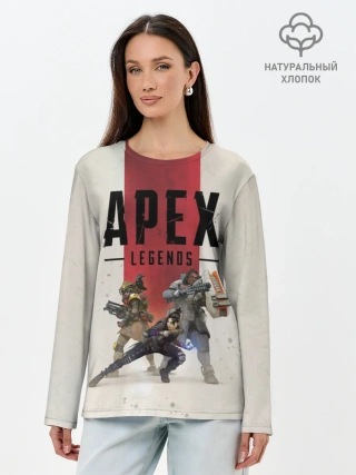 Лонгслив женский. Хлопок / APEX LEGENDS