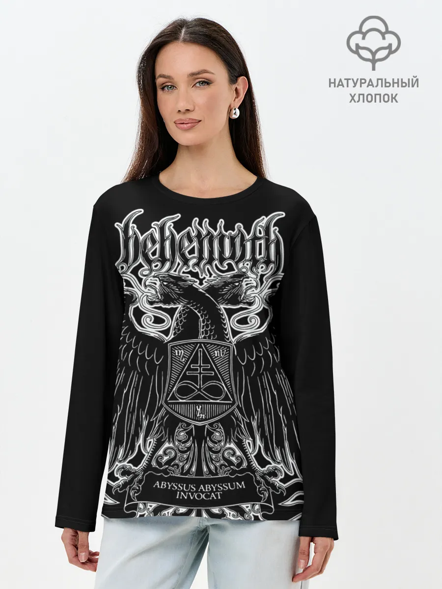 Лонгслив женский. Хлопок / Behemoth