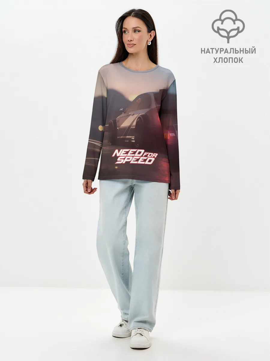 Лонгслив женский. Хлопок / NFS