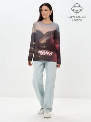 Лонгслив женский. Хлопок / NFS