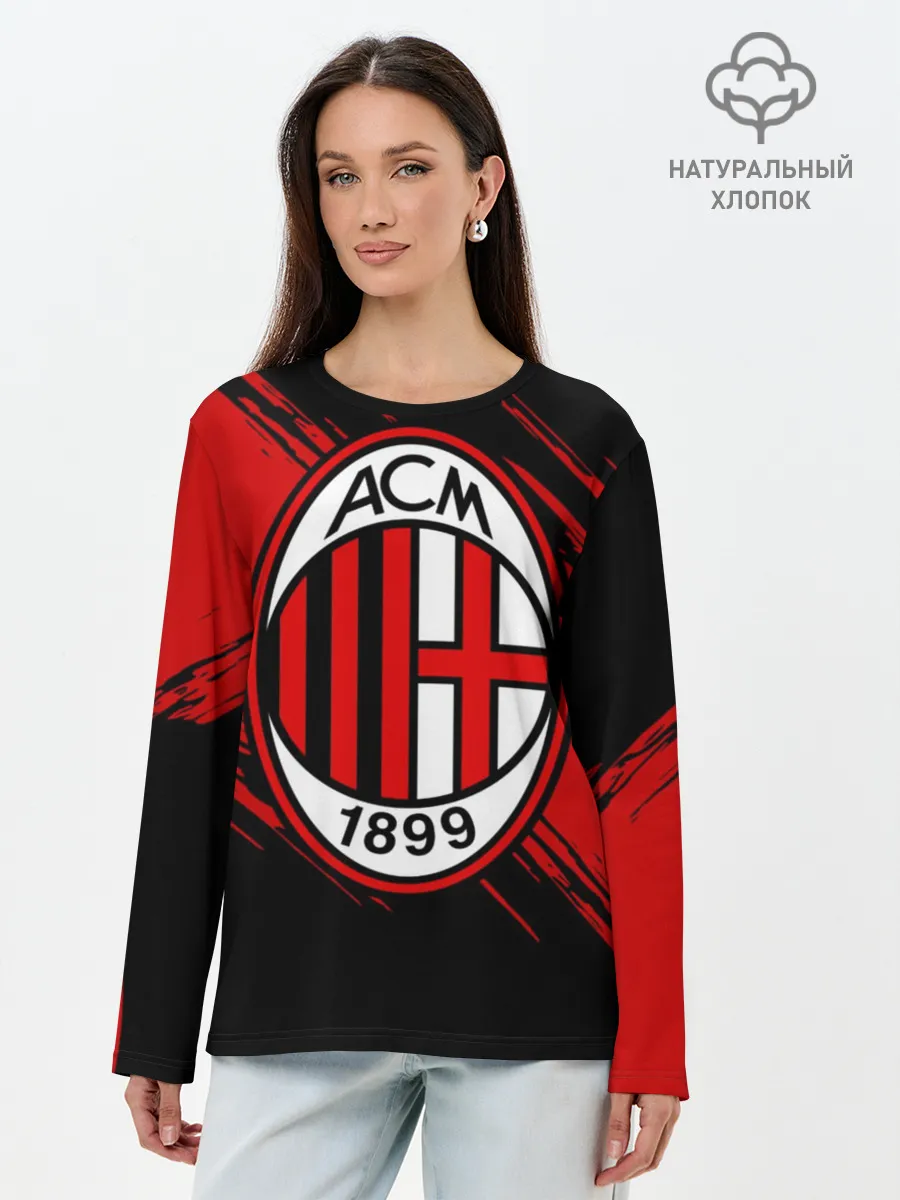 Лонгслив женский. Хлопок / Милан