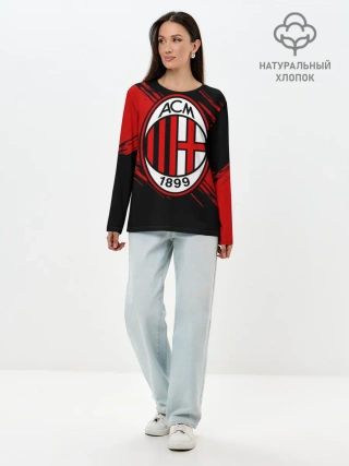 Лонгслив женский. Хлопок / Милан