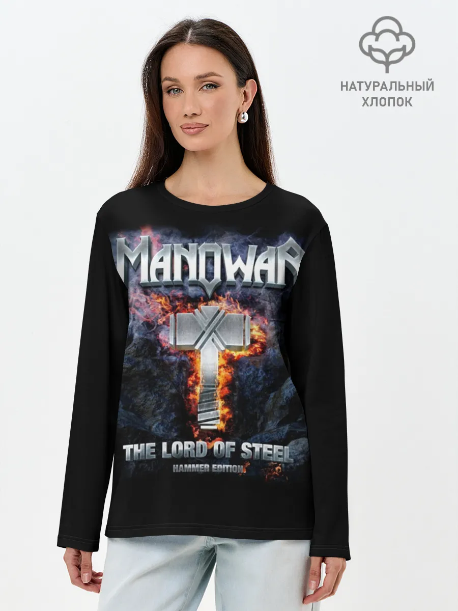 Лонгслив женский. Хлопок / Manowar