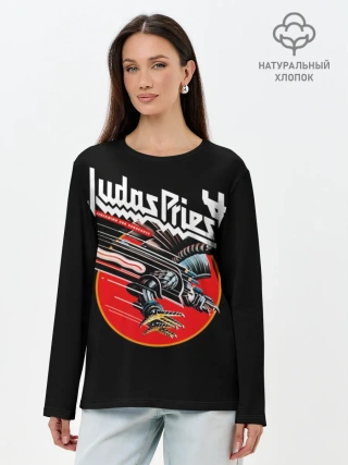 Лонгслив женский. Хлопок / Judas Priest