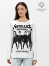 Лонгслив женский. Хлопок / Metallica