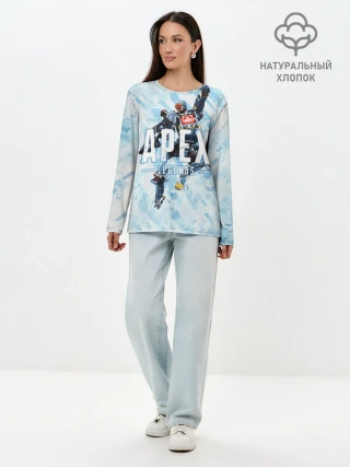 Лонгслив женский. Хлопок / APEX LEGENDS - Pathfinder