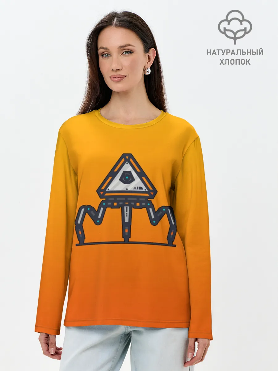 Лонгслив женский. Хлопок / Apex Legends