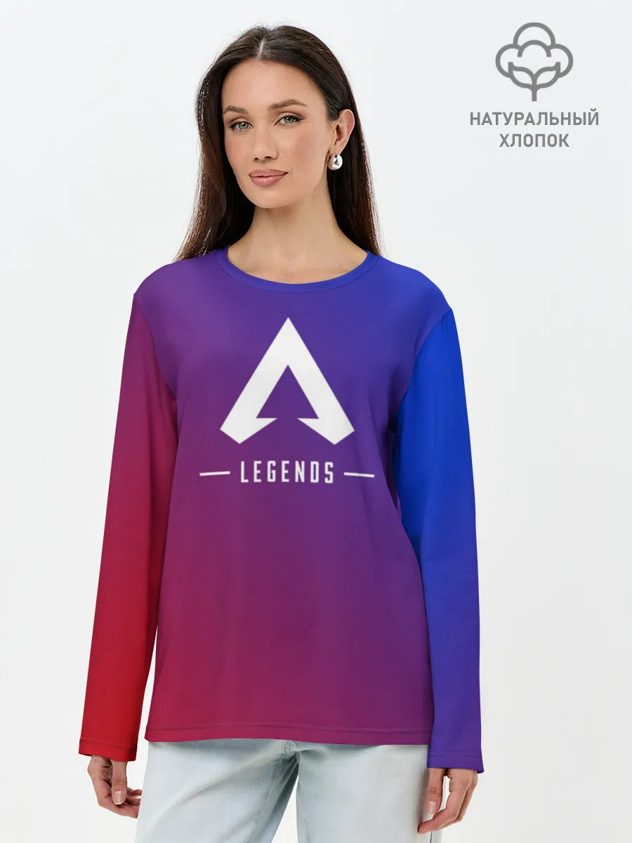 Лонгслив женский. Хлопок / APEX LEGENDS