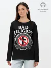 Лонгслив женский. Хлопок / Bad Religion