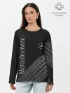 Лонгслив женский. Хлопок / Mercedes