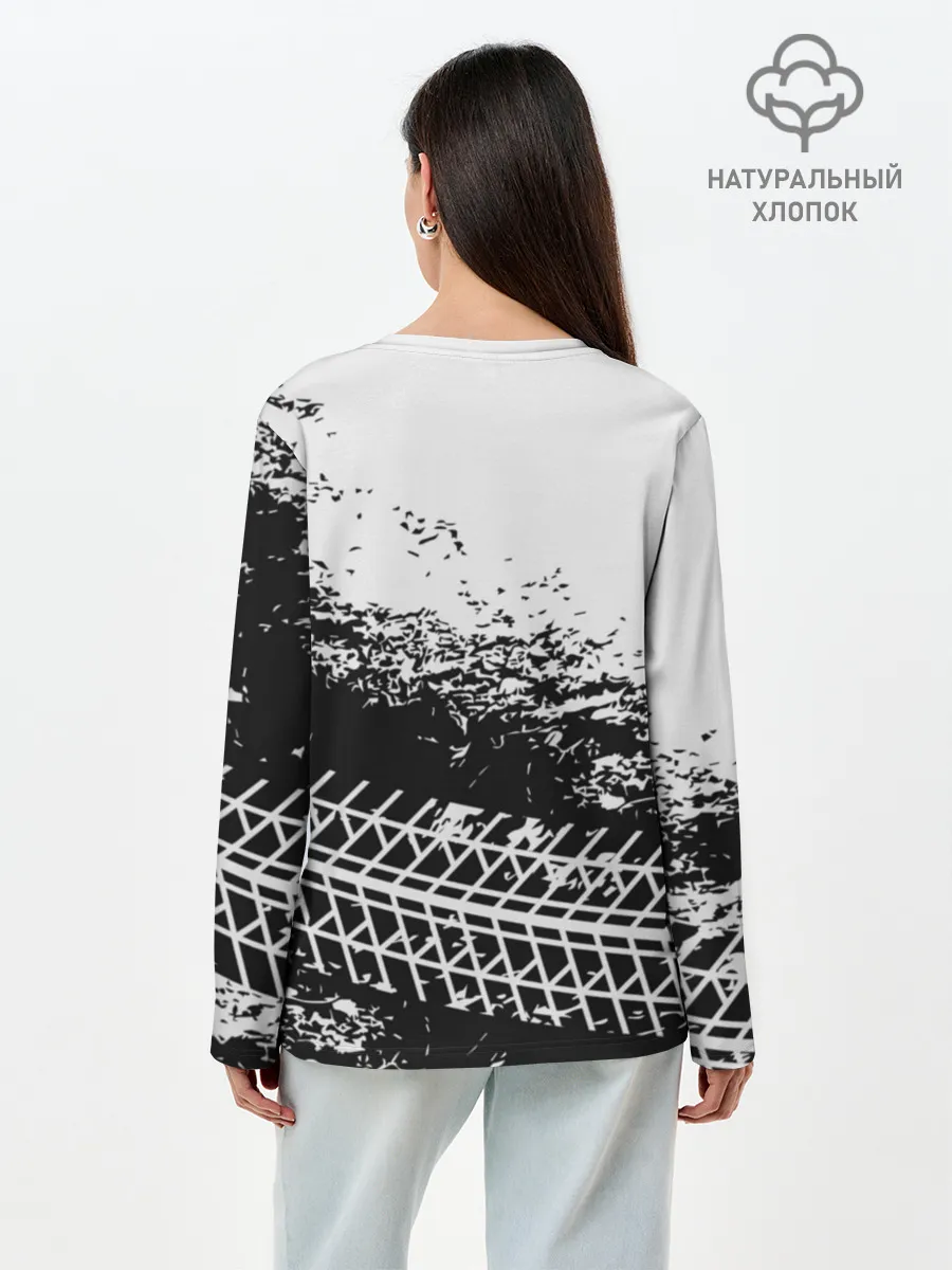 Лонгслив женский. Хлопок / Mercedes