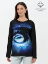 Лонгслив женский. Хлопок / Night Fury