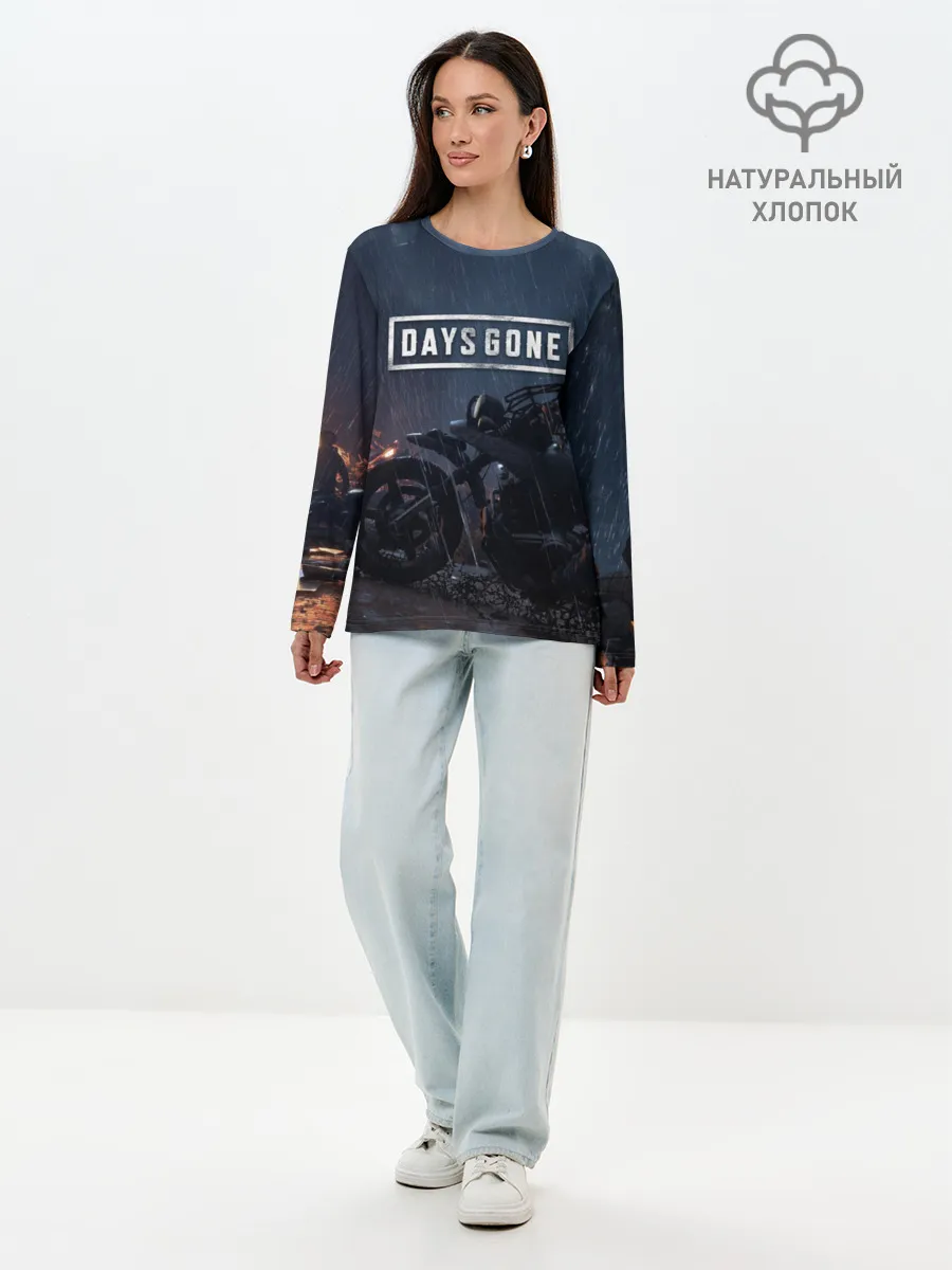 Лонгслив женский. Хлопок / Days Gone