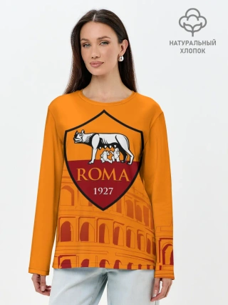 Лонгслив женский. Хлопок / Рома