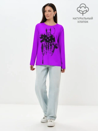 Лонгслив женский. Хлопок / The Prodigy