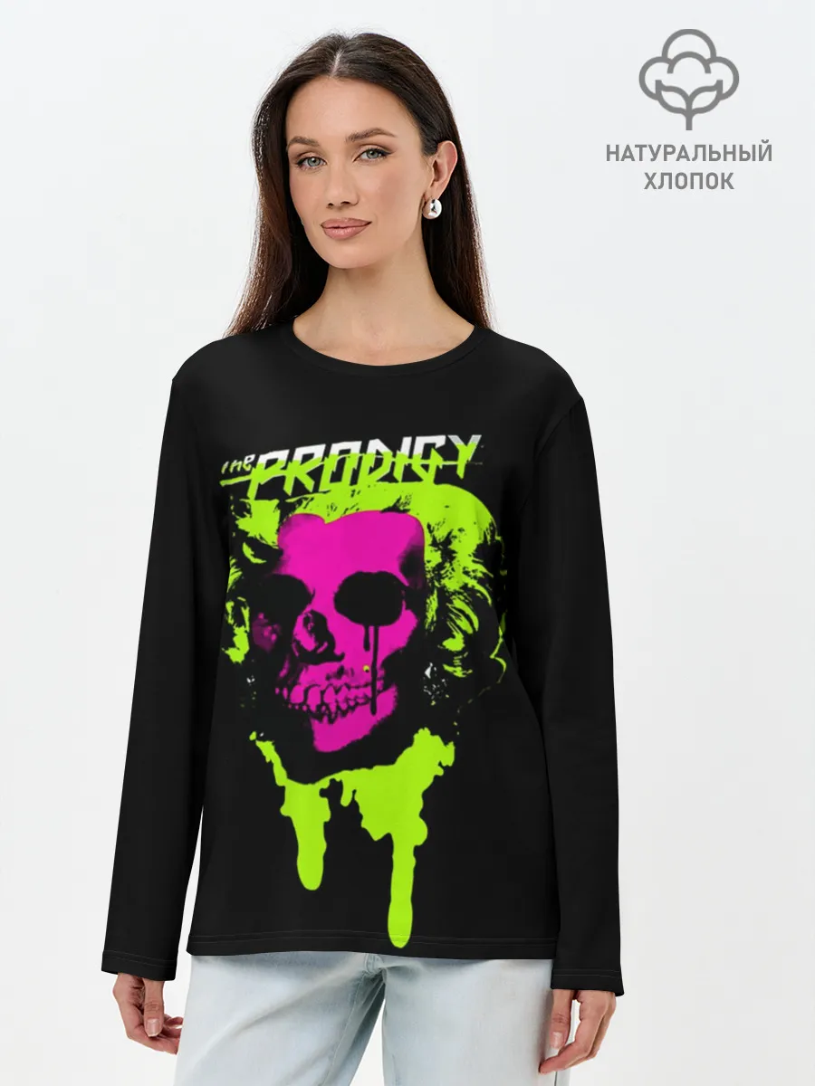 Лонгслив женский. Хлопок / The Prodigy