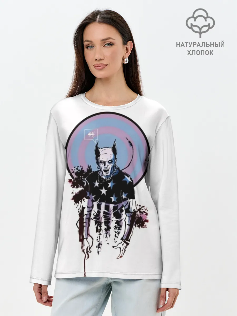 Лонгслив женский. Хлопок / The Prodigy