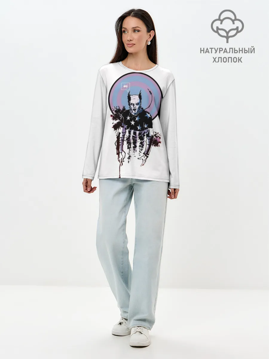 Лонгслив женский. Хлопок / The Prodigy