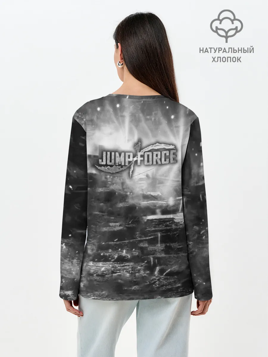 Лонгслив женский. Хлопок / Jump Force - Ichigo Kurosaki