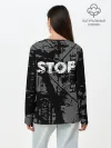 Лонгслив женский. Хлопок / Stop