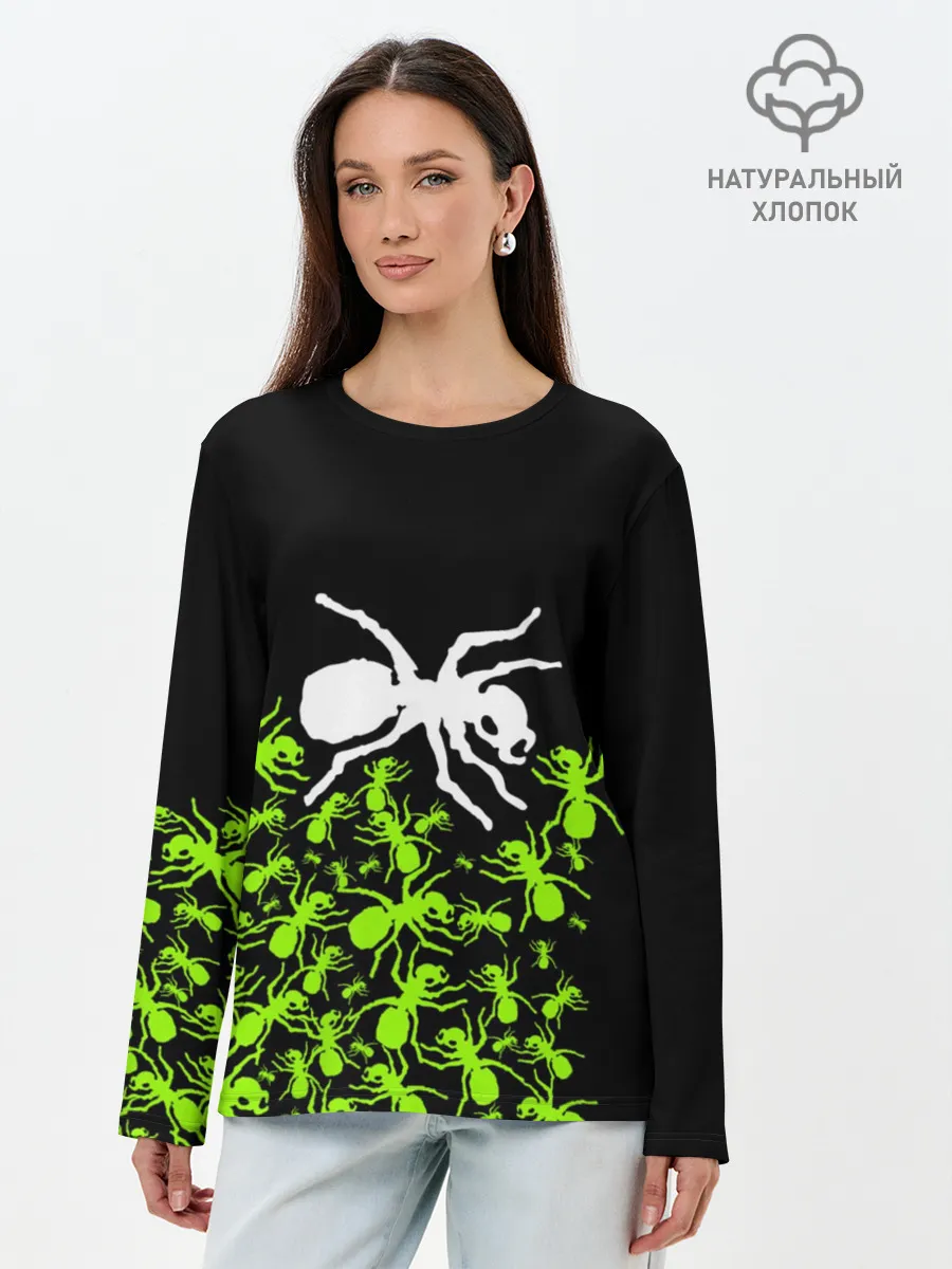 Лонгслив женский. Хлопок / The Prodigy