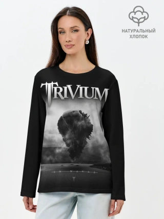 Лонгслив женский. Хлопок / Trivium