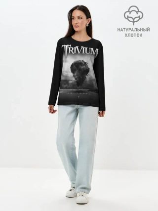 Лонгслив женский. Хлопок / Trivium