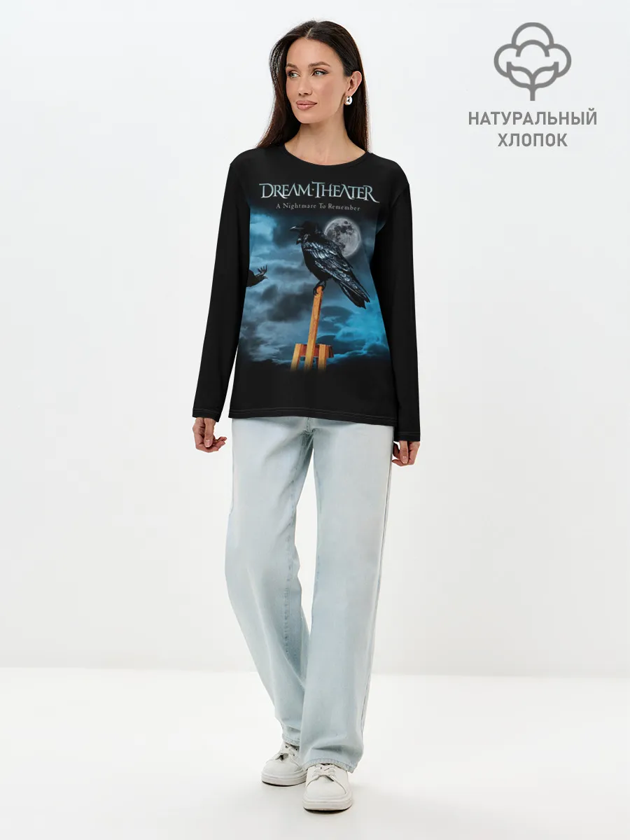 Лонгслив женский. Хлопок / Dream Theater