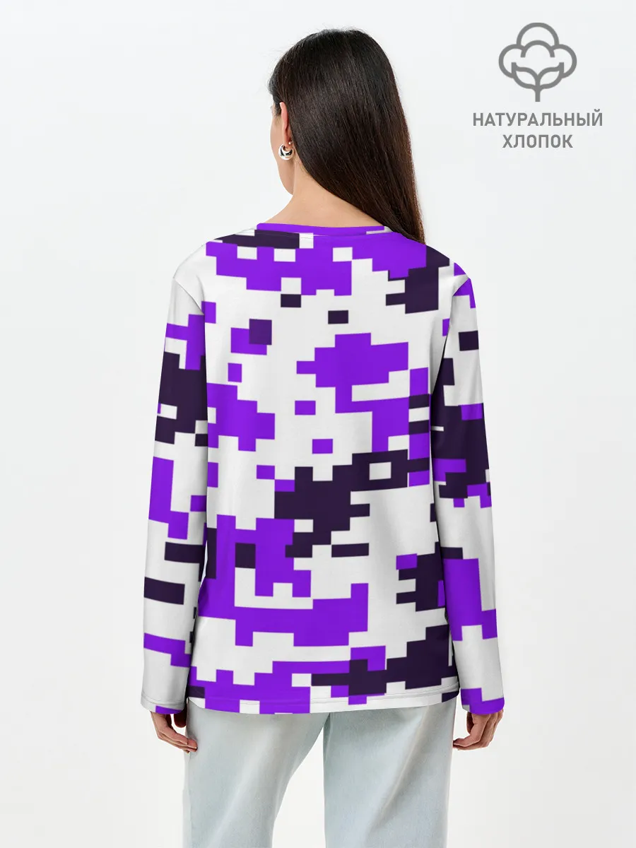 Лонгслив женский. Хлопок / pro100