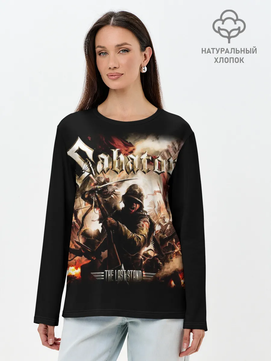 Лонгслив женский. Хлопок / Sabaton