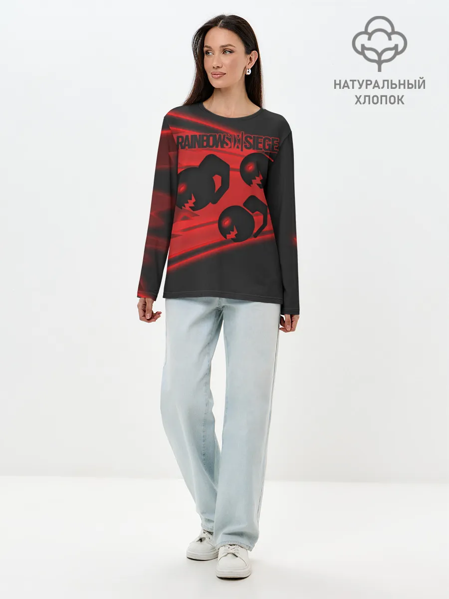 Лонгслив женский. Хлопок / Rainbow Six: Siege