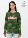 Лонгслив женский. Хлопок / Roblox