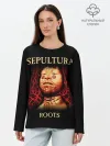 Лонгслив женский. Хлопок / Sepultura