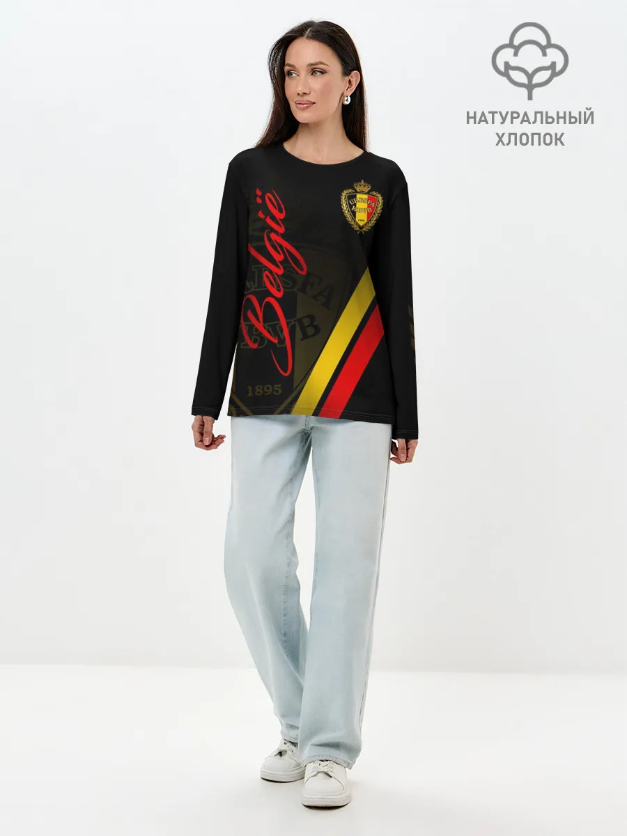 Лонгслив женский. Хлопок / Бельгия