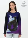 Лонгслив женский. Хлопок / Как приручить дракона