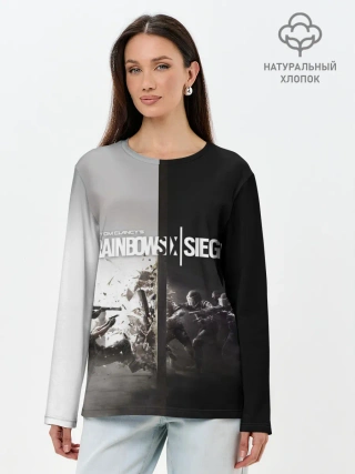 Лонгслив женский. Хлопок / Tom Clancy’s Rainbow Six Siege