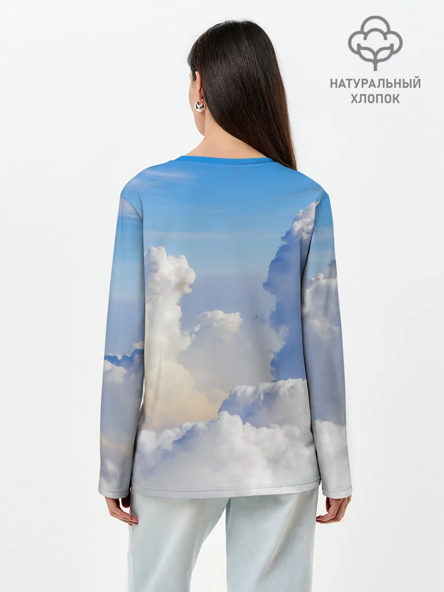 Лонгслив женский. Хлопок / Night Fury