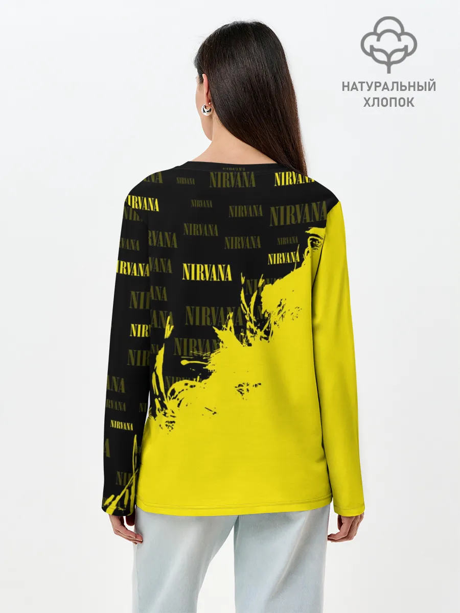 Лонгслив женский. Хлопок / NIRVANA