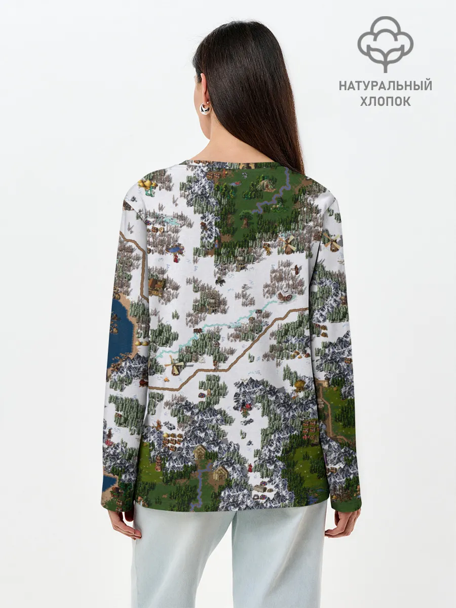 Лонгслив женский. Хлопок / HoMM 3